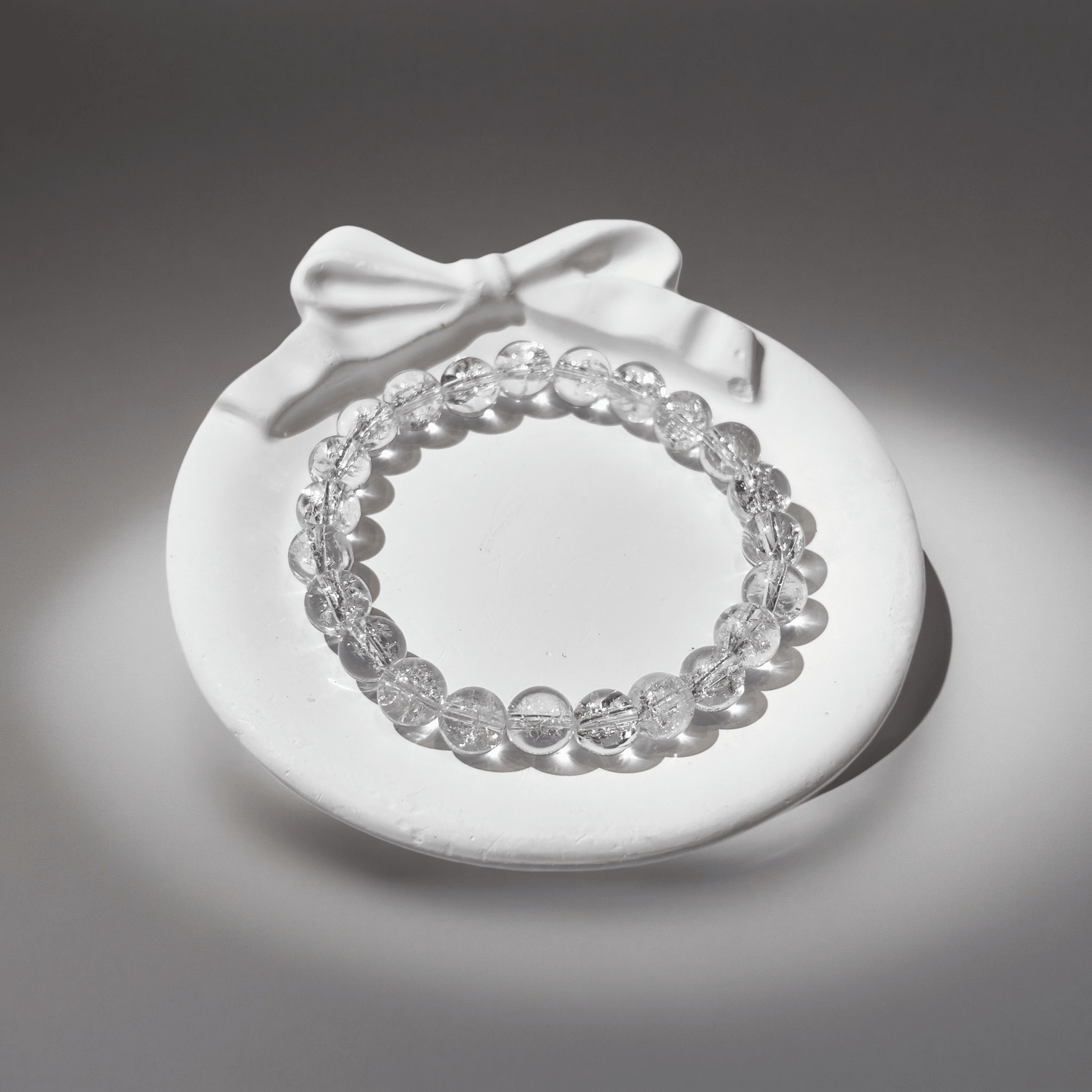 Authentic White Azeztulite Bracelet by Azez | The Ascension Stone | For Raising Vibration & Spiritual Awakening | High - Frequency Healing Crystal - Nura Crystal