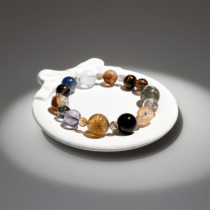 Multi - treasure DuoBao Energy Healing Set Chakra - Balancing Crystal Jewelry - Nura Crystal