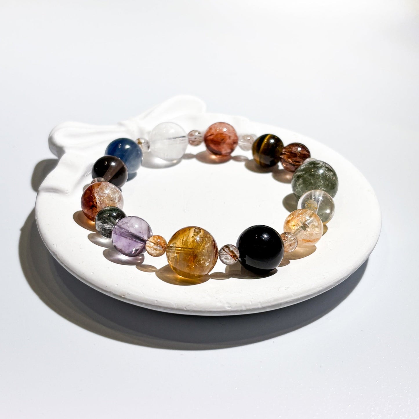 Multi - treasure DuoBao Energy Healing Set Chakra - Balancing Crystal Jewelry - Nura Crystal