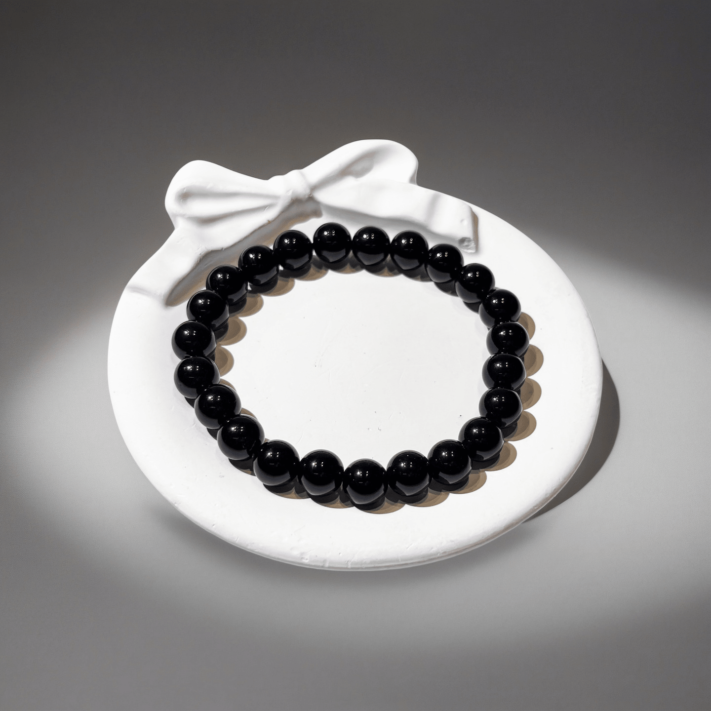 Natural Black Obsidian Bracelet | The Ultimate Protection Stone | Grounding & Cleansing Jewelry - Nura Crystal